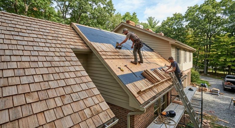 Wood Roofing Installation in Alexandria, VA
